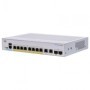 Switch  CISCO CBS250-8P-E-2G, 8 PORTURI 10/100/1000, 2 x SFP, POE 60w, Buffer: 1.5 Mb, Flash 256Mb, CPU: 800 MHz ARM , DRAM: 512