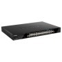 Switch D-Link DGS-1520-28MP, 28 porturi Gigabit,24 x 10/100/1000Base-T, 2 x 10GBase-T, 2 x 10G SFP+, Switching Capacity: 128 Gbp