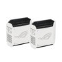 Router Wireless Asus GT6(W-2-PK)White, tri-band, WI-FI 6, Standard retea: WiFi 6 (802.11ax), IPv4, IPv6, Backwards compatible wi