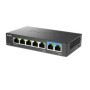 D-Link switch DMS-107, 7 porturi, Standarde si protocoale: IEEE 802.3 10BASE-T,  IEEE 802.3u 100BASE-TX,  IEEE 802.3ab 1000BASE-
