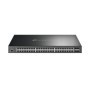 "JetStream™ 48-Port Gigabit and 4-Port 10GE SFP+ L2+ Managed Switch with 48-Port PoE+ PORT: 48× Gigabit PoE+ Ports, 4× 10G SFP+ 