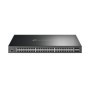 "JetStream™ 48-Port Gigabit and 4-Port 10GE SFP+ L2+ Managed Switch with 48-Port PoE+ PORT: 48× Gigabit PoE+ Ports, 4× 10G SFP+ 