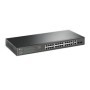 "28-Port Gigabit Easy Smart Switch with 24-Port PoE+ PORT: 24× Gigabit PoE+ Ports, 2× Gigabit Non-PoE Ports, 2×  Gigabit SFP Slo