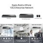 "Omada VPN Router with 10G Ports PORT: 1× 10G SFP+ WAN Port, 1× 10G SFP+ WAN/LAN Port,1× Gigabit SFP WAN/LAN Port, 8× Gigabit RJ