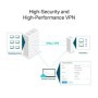 "Omada VPN Router with 10G Ports PORT: 1× 10G SFP+ WAN Port, 1× 10G SFP+ WAN/LAN Port,1× Gigabit SFP WAN/LAN Port, 8× Gigabit RJ