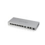 XGS1210-12, 12-Port Gigabit webmanaged Switch with 8 port 1G + 3-Port MultiGig 1/2.5/5/10G + 1-Port SFP+