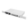 SWITCH MIKROTIK CRS504-4XQ-IN, 1 x 10/100Mbps, 4 x 100 QSFP28 , Procesor: 650 MHz, 64MB RAM, 16MB flash, dimensiuni: 320 x 185 x