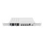 SWITCH MIKROTIK CRS504-4XQ-IN, 1 x 10/100Mbps, 4 x 100 QSFP28 , Procesor: 650 MHz, 64MB RAM, 16MB flash, dimensiuni: 320 x 185 x