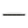 SWITCH MIKROTIK CRS354-48P-4S+2Q+RM, 48xLAN Gigabit, 4xSFP, 2x40G QSFP, POE 700W 802.3af/at, Procesor: 650 MHz, Ram: 64Mb, IP20.