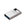 Memorie USB Flash Drive Kingston 128GB Data Traveler Micro, USB 3.2 Gen1, Metalic