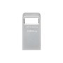 Memorie USB Flash Drive Kingston 128GB Data Traveler Micro, USB 3.2 Gen1, Metalic
