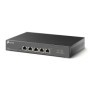 "5-Port 10G Multi-Gigabit Desktop Switch PORT: 5× 10G RJ45 Ports SPEC: Desktop Steel Case FEATURE: Plug and Play"