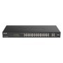 Switch D-Link DGS-1100-26, 24 port, 10/100/1000 Mbps