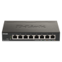 Switch D-Link DGS-1100-08PV2, 8 port, 10/100/1000 Mbps