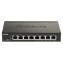 Switch D-Link DGS-1100-08PV2, 8 port, 10/100/1000 Mbps