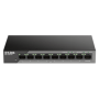 Switch DLINK DSS-100E-9P, 9 port, 10/100 Mbps
