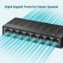 Switch TP-LINK LS1008G, 8 port, 10/100/1000 Mbps