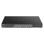 Switch D-Link DGS-1250-28XMP, 24 port, 10/100/1000 Mbps