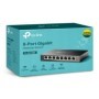 Switch TP-Link TL-SG108S, 8 port, 10/100/1000 Mbps