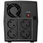 UPS NJOY Keen 2000, 2000VA/1200W, Line-interactive, 4 Prize Schuko cu Protectie, Repornire Automata, Reglaj Automat al Tensiunii