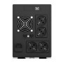 UPS nJoy Cadu 1500, 1500VA/900W, Afisaj LCD cu ecran tactil, 4 x prize Schuko