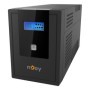 UPS nJoy Cadu 1500, 1500VA/900W, Afisaj LCD cu ecran tactil, 4 x prize Schuko
