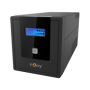 UPS nJoy Cadu 1000, 1000VA/600W, Afisaj LCD cu ecran tactil, 4 x prize Schuko