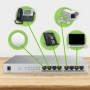 Switch Zyxel GS1008-HP, 8 Port, 10/100/1000 Mbps