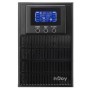 UPS nJoy Aten PRO 1000, 1000VA/800W, On-line (double convension UPS), LCD Display, 3 Prize Schuko cu Protectie, Tower, Smart SNM