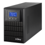 UPS nJoy Aten PRO 1000, 1000VA/800W, On-line (double convension UPS), LCD Display, 3 Prize Schuko cu Protectie, Tower, Smart SNM