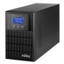 UPS nJoy Aten PRO 1000, 1000VA/800W, On-line (double convension UPS), LCD Display, 3 Prize Schuko cu Protectie, Tower, Smart SNM