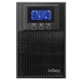 UPS nJoy Aten PRO 1000, 1000VA/800W, On-line (double convension UPS), LCD Display, 3 Prize Schuko cu Protectie, Tower, Smart SNM