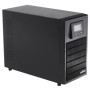 UPS nJoy Aten PRO 3000, 3000VA/2700W, On-line, LCD Display, 4 Prize Schuko cu Protectie, Management, Tower, Dubla conversie, Fre