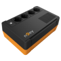 UPS nJoy Soter 600, 600VA/ 360W, 4 Prize Schuko cu protectie