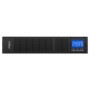 UPS nJoy Balder 3000, 3000VA/ 3000W, On-line, LCD Display, Montare Rack/Tower, 8 Prize IEC 13 1x IEC C19, Dubla conversie, Plaja