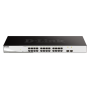 D-link 26-Port Gigabit Smart Switch with 2 SFP ports, DGS-1210-26 24 x 10/100/1000Mbps Auto-Negotiating Ports 2 x Combo 1000Base