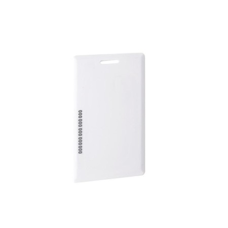 Cartele de proximitate cu cip EM4100 (125KHz) Format: Wiegand 26 Dimensiuni: 86x 54 x 1.8mm