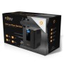 UPS nJoy Horus Plus 2000, 2000VA/1200W, Afisaj LCD cu ecran tactil, 4 Prize Schuko cu Protectie, Repornire Automata, RJ11 protec