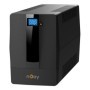UPS nJoy Horus Plus 2000, 2000VA/1200W, Afisaj LCD cu ecran tactil, 4 Prize Schuko cu Protectie, Repornire Automata, RJ11 protec