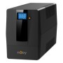 UPS nJoy Horus Plus 600, 600VA/360W, Afisaj LCD cu ecran tactil, 2 Prize Schuko cu Protectie, Repornire Automata, RJ11 protectie