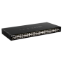 Switch D-Link DGS-1520-52, 48 porturi Gigabit, 4 porturi SFP, Capacity 76Gbps, 16K MAC, 17" Rackmount, 1*fan