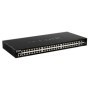 Switch D-Link DGS-1520-52, 48 porturi Gigabit, 4 porturi SFP, Capacity 76Gbps, 16K MAC, 17" Rackmount, 1*fan