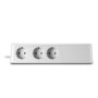 Prelungitor APC cu protectie 6 prize Schuko cablu ≤2.0m 2 porturi USB alb