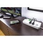 Prelungitor APC cu protectie 6 prize Schuko cablu ≤2.0m 2 porturi USB alb