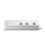 Prelungitor APC cu protectie 6 prize Schuko cablu ≤2.0m  alb