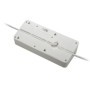 Prelungitor APC cu protectie 6 prize Schuko cablu ≤2.0m  alb