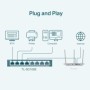 Switch TP-Link TL-SG108E, 8 port, 10/100/1000 Mbps