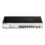 Switch D-Link DGS-1210-10P, 8 port, 10/100/1000 Mbps