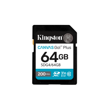 Card de Memorie MicroSDXC Kingston Canva GO Plus 64GB Class 10