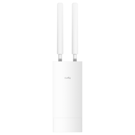 CUDY Outdoor 4G LTE AC1200 WiFi Router, Cat.4, 300Mbps +  867Mbps Wi-Fi, build-in 4G LTE modem, lightning protection, IP65 Water